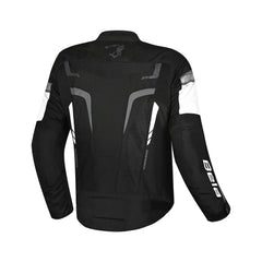 BELA SPRINTER GIACCA DI MOTO DUE STRATI IN TESSUTO UOMO NERO GRIGO 