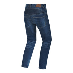 BELA BOSTON 32L JEANS DI MOTO UOMO SCURO BLU SPRAY 