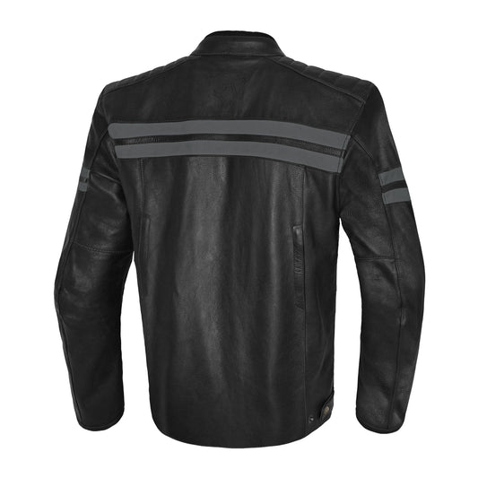 BELA - GIACCA IN PELLE STARK GRIGIO SCURO/ANTRACITE – Yamoto.it