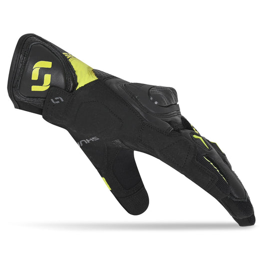 SHUA PROTON GUANTI DA MOTO UOMO NERO/GIALLO – Yamoto.it
