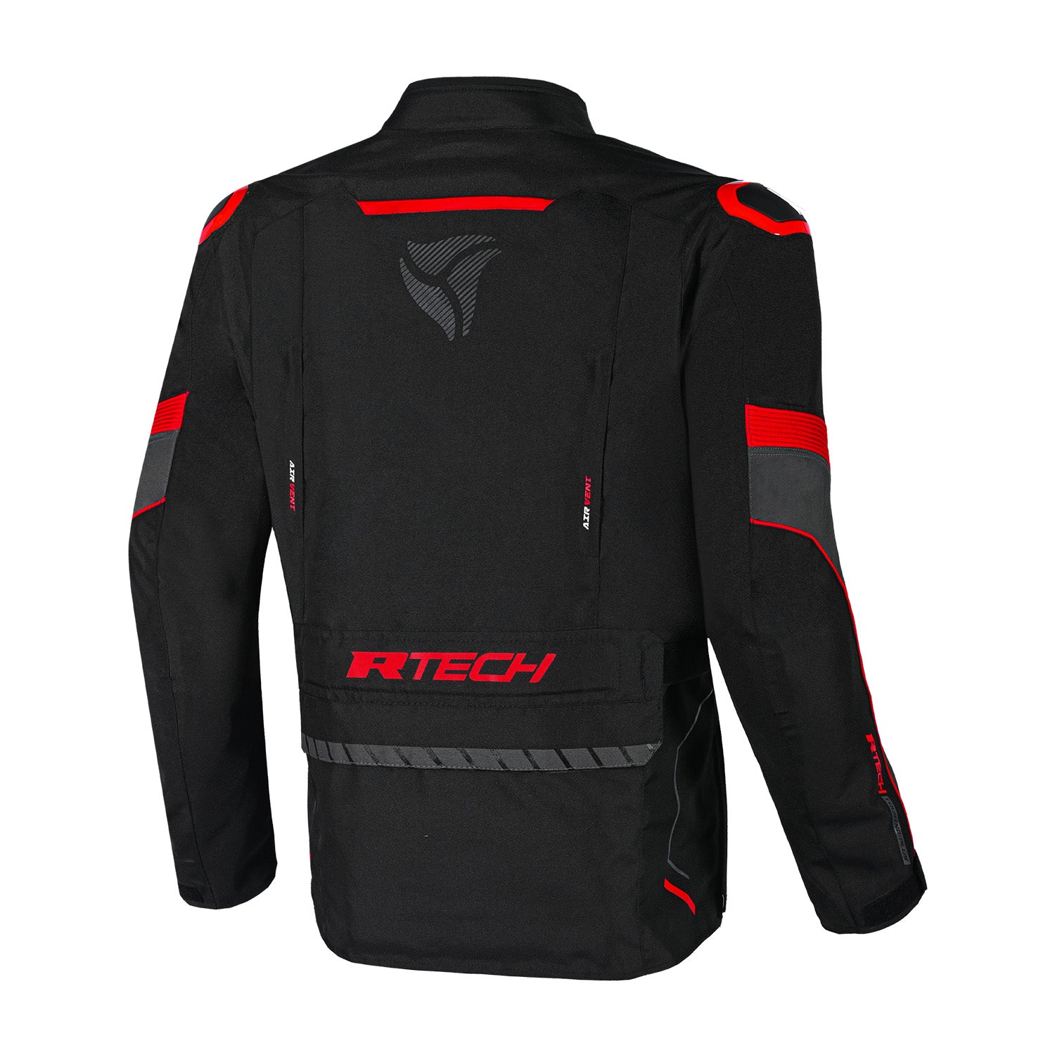 R-TECH KNIGHT RIDER LONG GIACCA TRE STRATI  NERO/ROSSO 