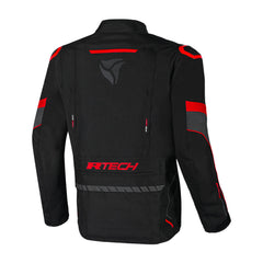 R-TECH KNIGHT RIDER LONG GIACCA TRE STRATI  NERO/ROSSO 