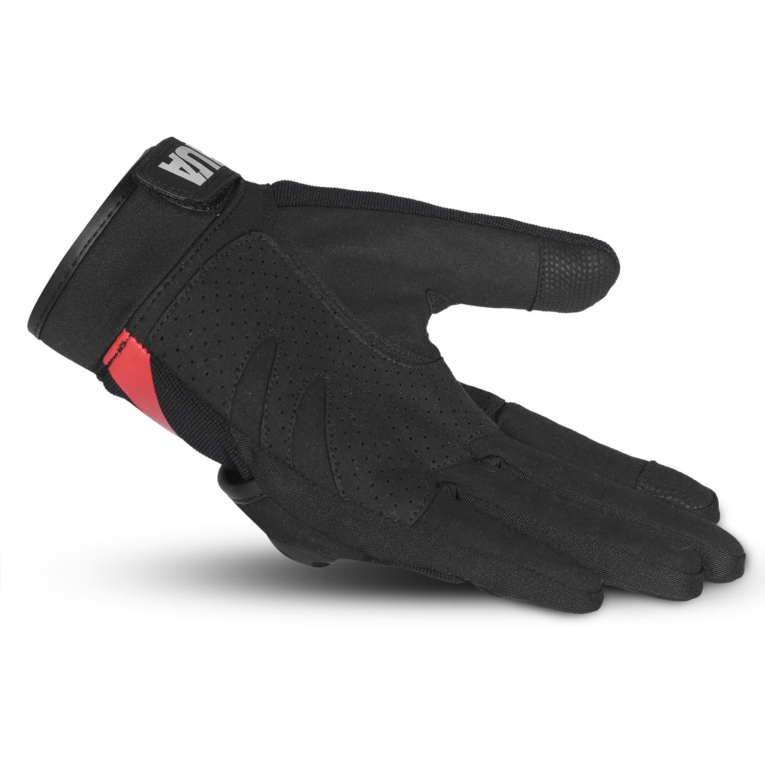 Shua Shot Donna Guanto Tessile Nero/ Rossoo 