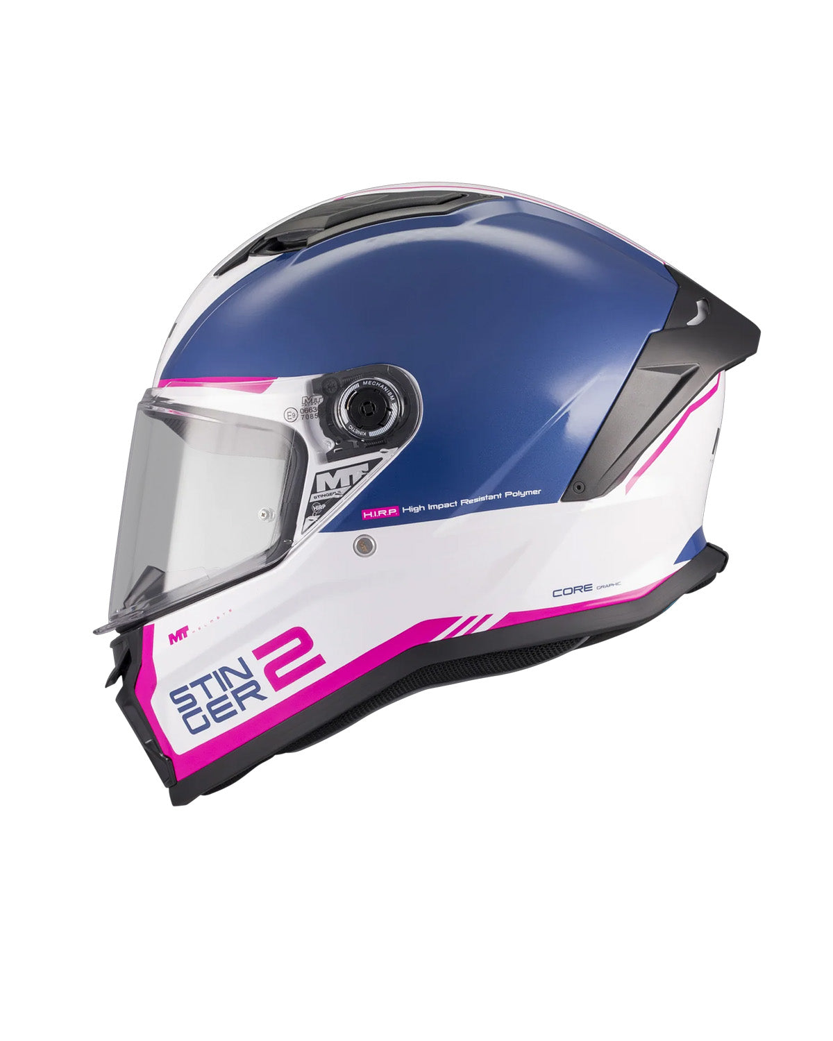 MT CASCO FF126 STINGER 2 CORE A8 BRILLO 
