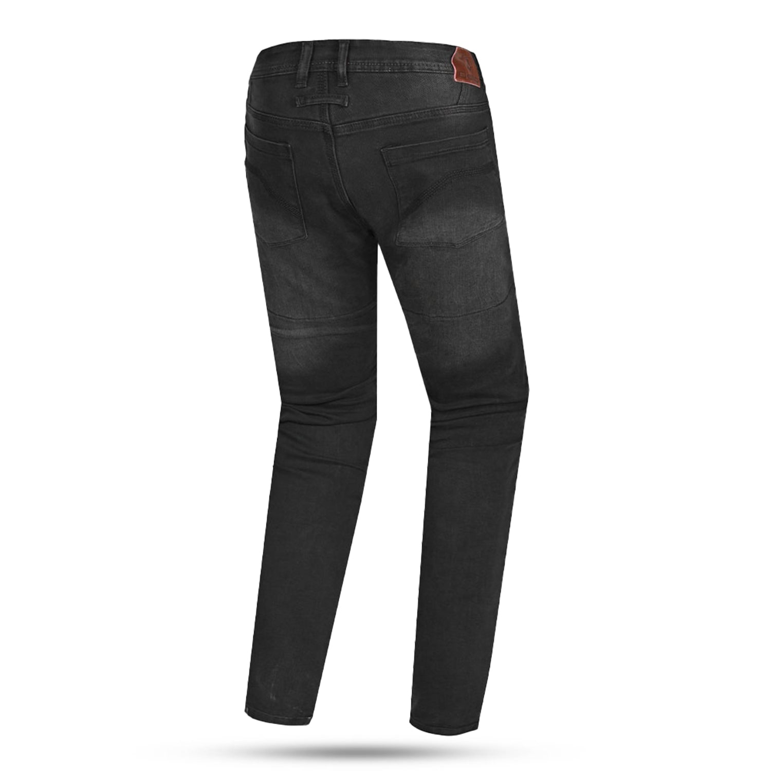 BELA STROKE 30L JEANS DI MOTO UOMO NERO SPRAY 