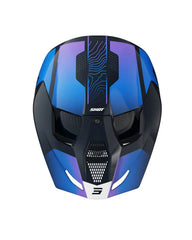 SHOT APEX CASCO DE MOTO AZUL GLOSSY 