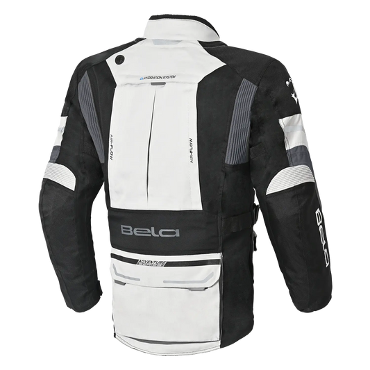 BELA - TRANSFORMER 3IN1 HOMBRE MOTO TEXTILE CHAQUETA ICE GRIS NEGRO