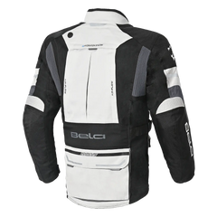 BELA - TRANSFORMER 3IN1 HOMBRE MOTO TEXTILE CHAQUETA ICE GRIS NEGRO
