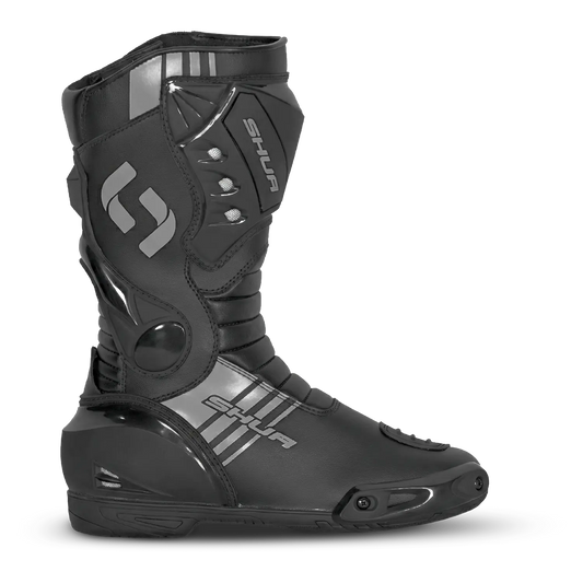 Shua Super Tech Racing/Track Motorcycle Boots Black  – Yamoto.it