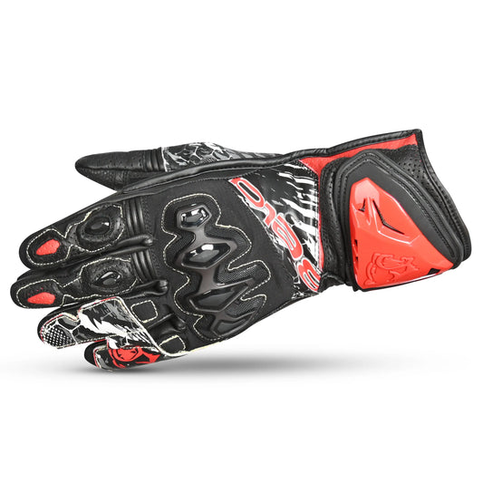 Bela - Armour Pro Glove Nero Rosso 