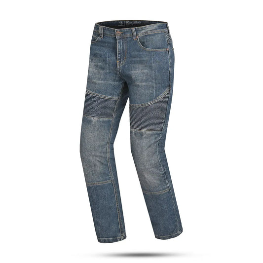 Bela - Pantalon Urban Lady Denim Maroon Tint Brown 