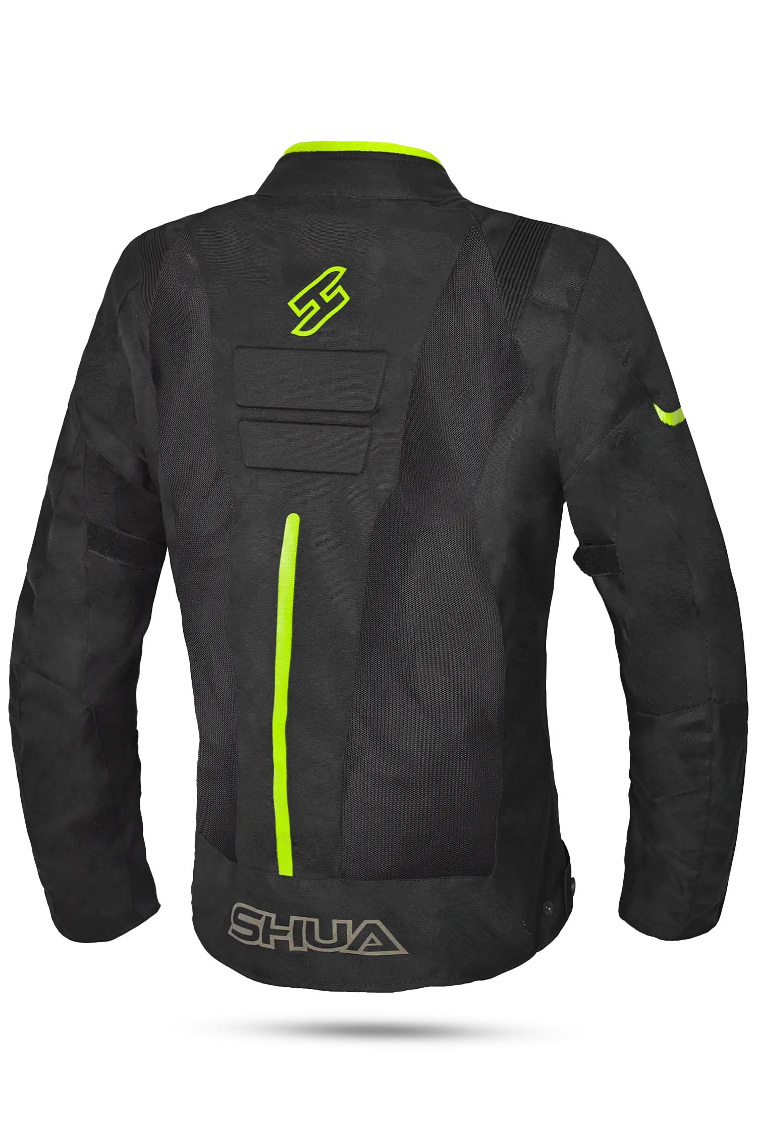 SHUA GIACCHE IN TESSUTO GRAVITY LITE NERO/Giallo donna Estivo traforato 