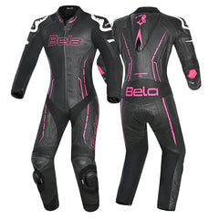Bela Rocket Nero rosa 1PC Tute Pelle Di Canguro Mix Donna 