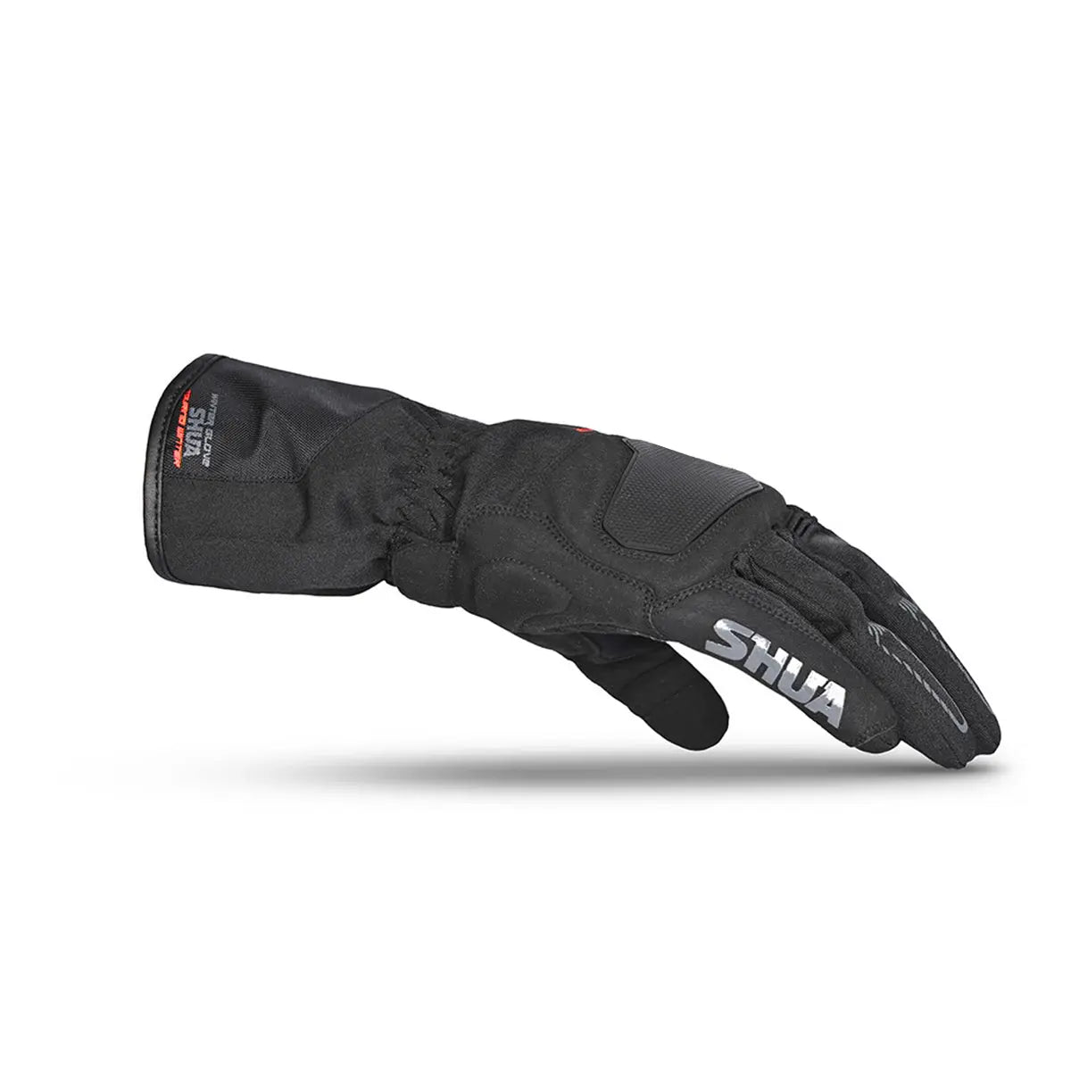 SHUA Snow Seal Winter Glove Nero Rosso 