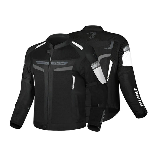 BELA SPRINTER TESSILE GIACCA DI MOTO UOMO NERO GRIGIO – Yamoto.it