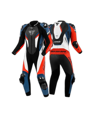 SHIMA TUTE DA CORSA HYPER RS 1PZ DONNA NERO BIANCO ROSSO BLU 