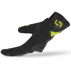 SHUA Proton Guantes De Moto Negro F,AMARILLO 