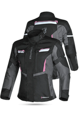 BELA giacca donna Hurricane Nero rosa 