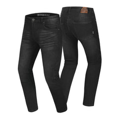 BELA CLARK PANTALONI DONNA JEANS NERO SPRAY 