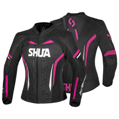 SHUA INFINITY GIACCA DA DONNA NERA E FUCSIA 
