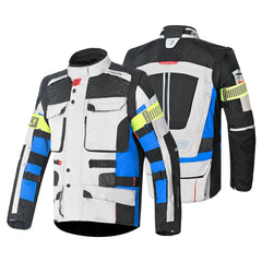 BELA CROSSROAD EXTREME WP GIACCA UOMO MOTO GHIACCIO BLU NERO 