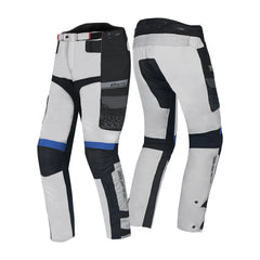 BELA CROSSROAD EXTREME WP PANTALONI UOMO MOTO GHIACCIO BLU NERO 