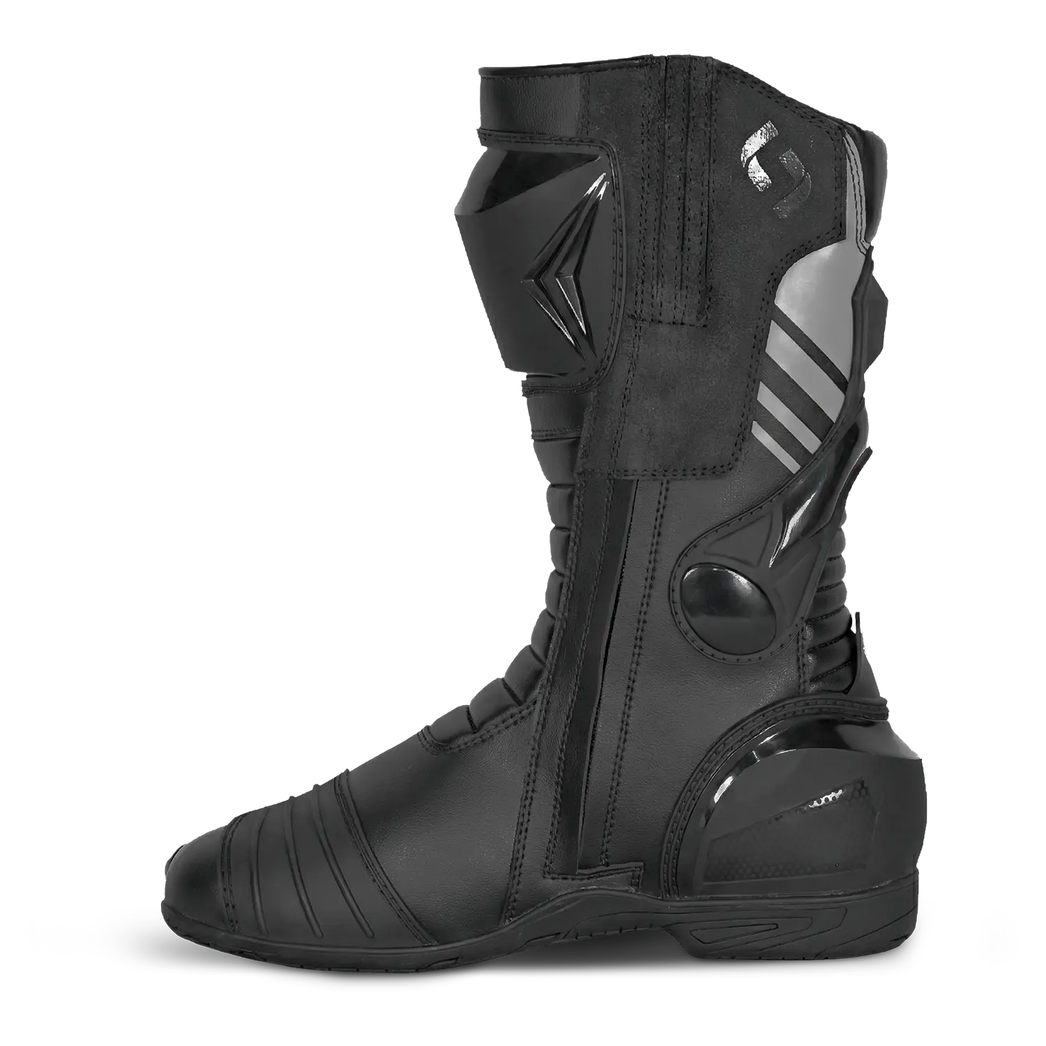 Shua Super Tech Stivali da moto da corsa /Pista Nero 