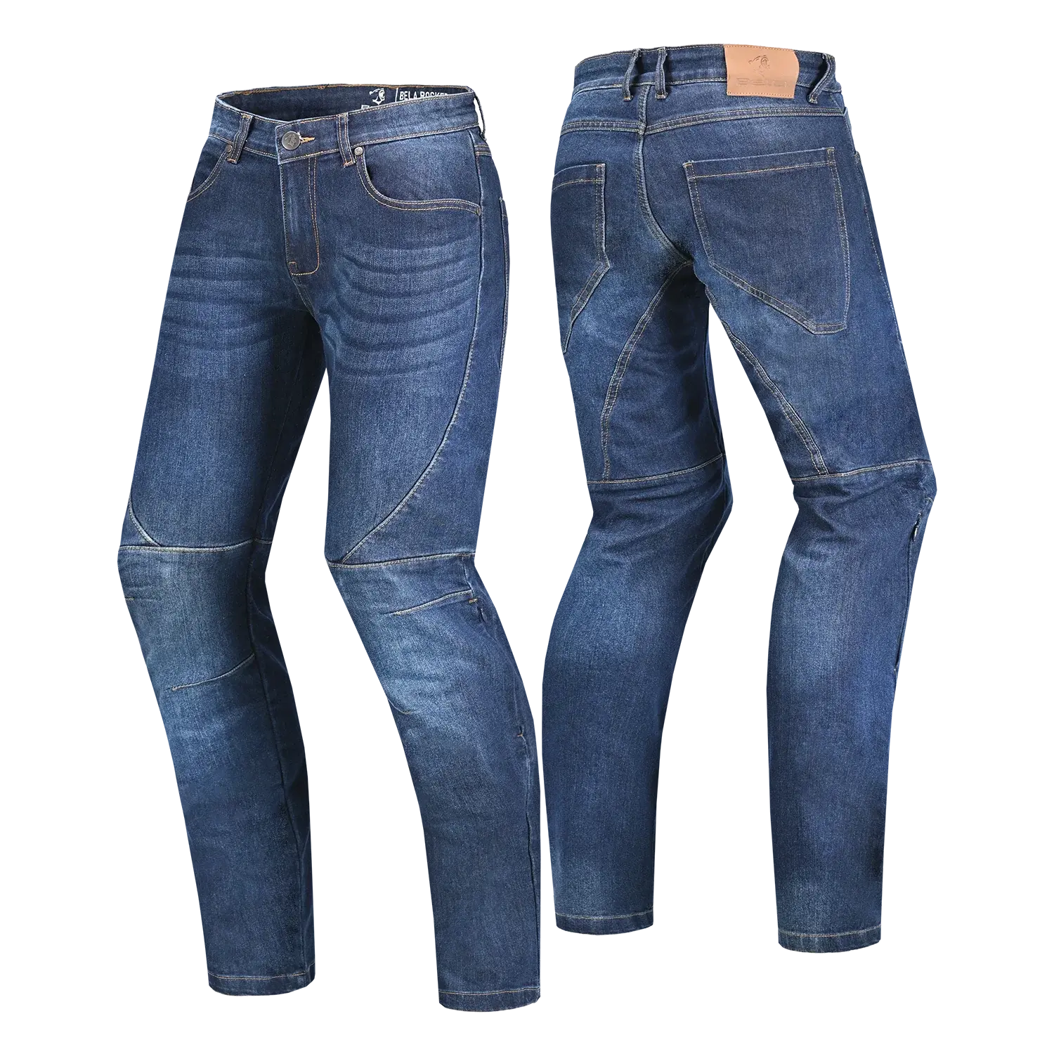 BELA - Pantalon Drifter 34L Tie&DY Nero 