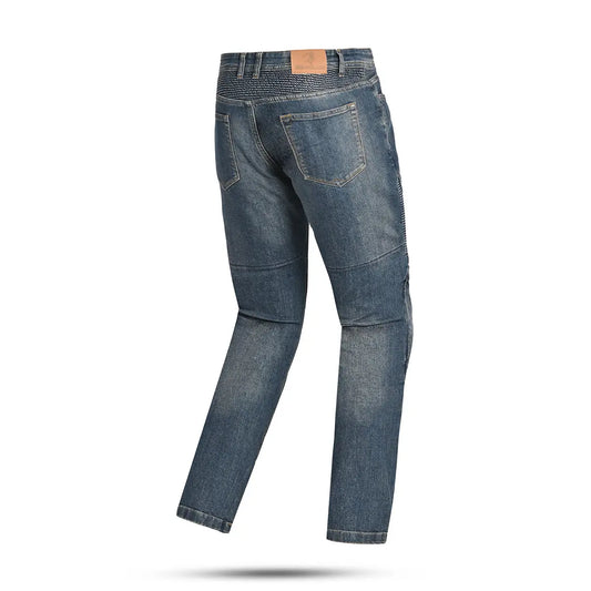 Bela - Pantalon Urban Lady Denim Maroon Tint Brown 