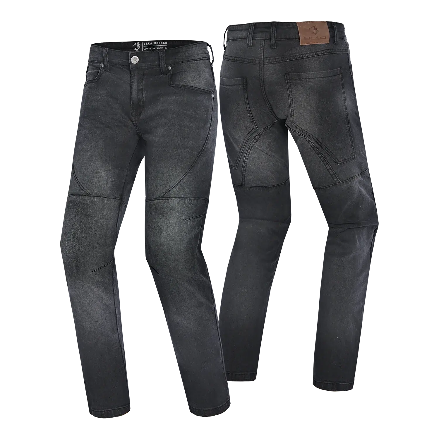 Bela - Rocker Pantalon 32L Negro Spray 