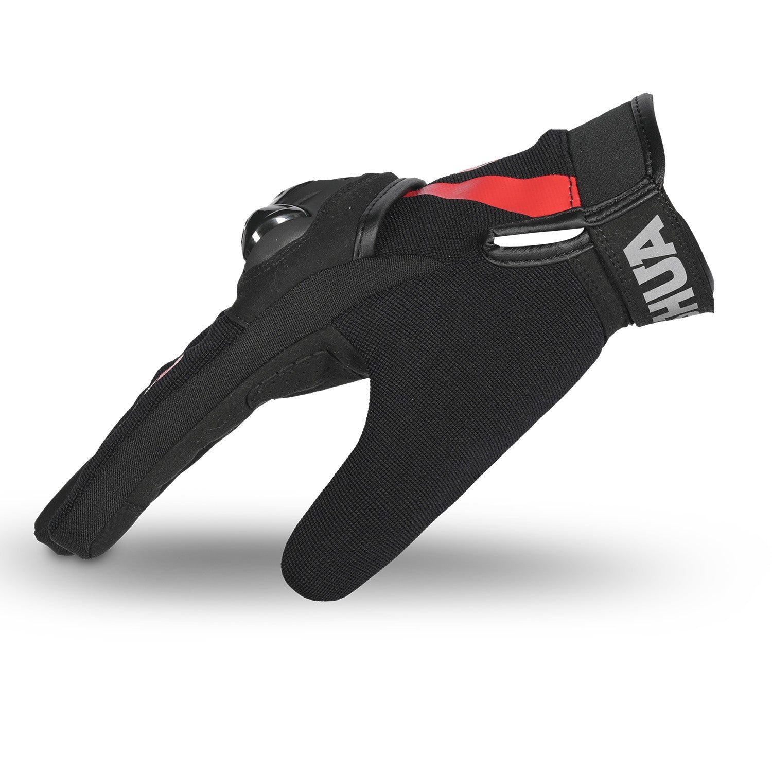 Shua Shot Donna Guanto Tessile Nero/ Rossoo 