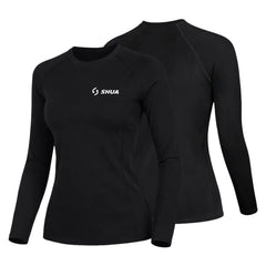 SHUA CORE DONNA CAMICIA INTERNA NERO 