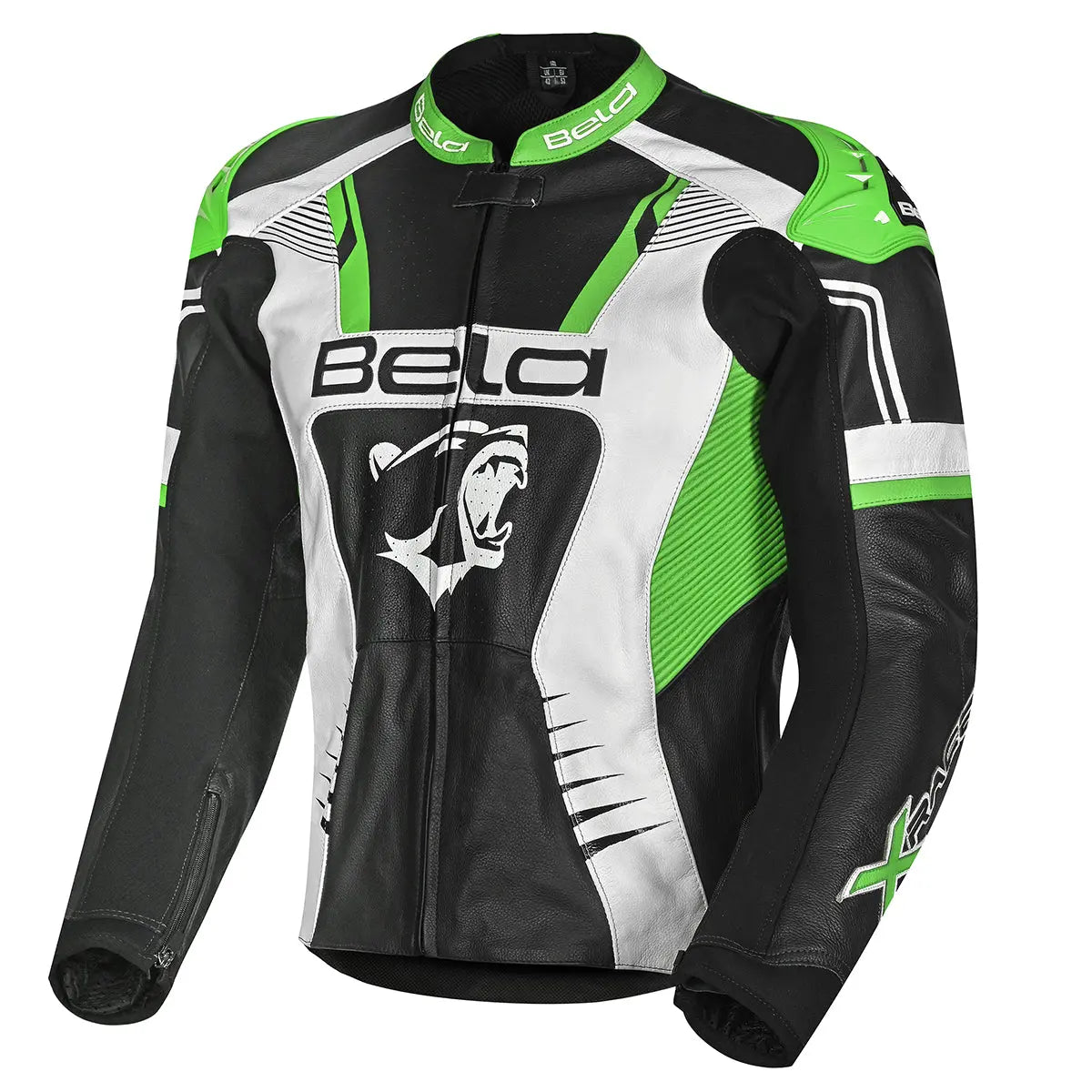 BELA - Chaqueta X Race  Negro/Blanco/Verde 