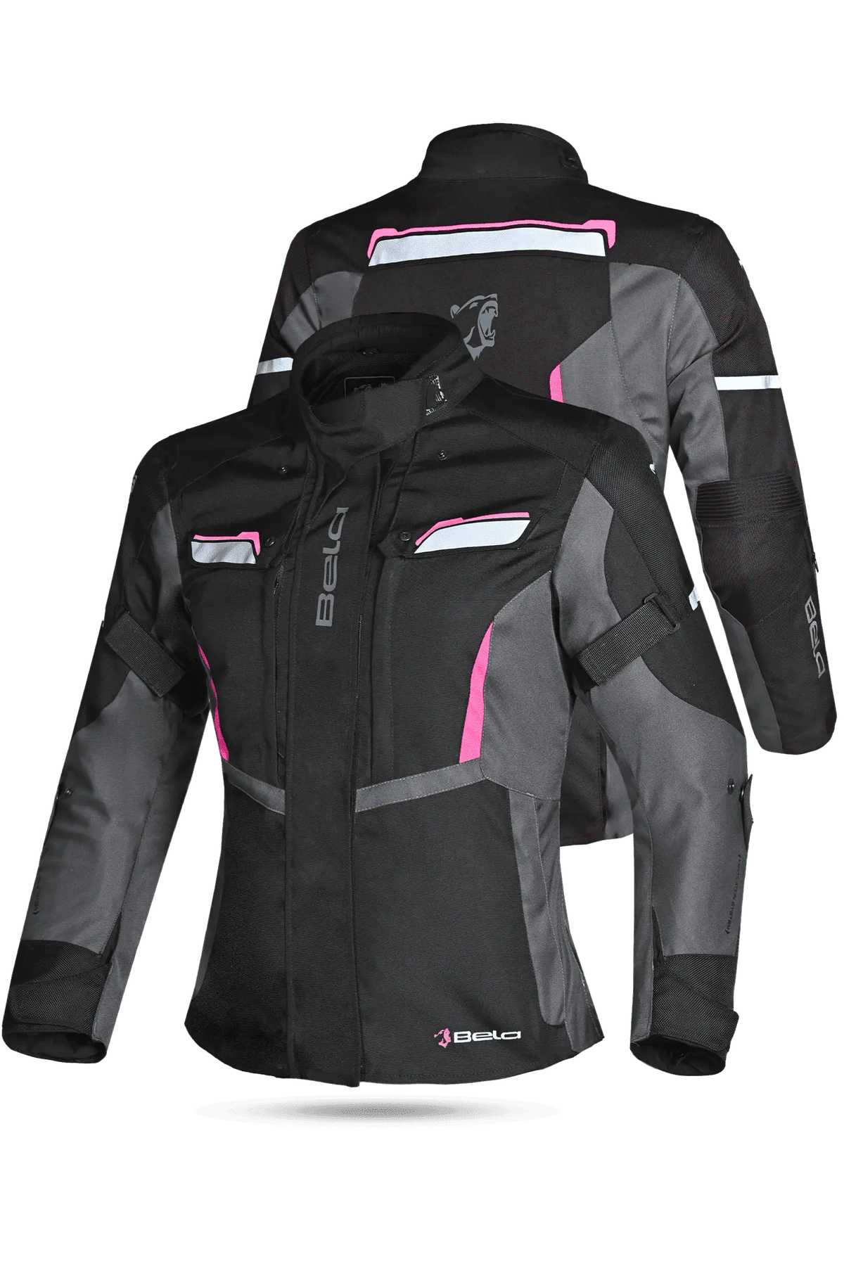 BELA - giacca donna Hurricane - Nero Fushia  Nero 3 IN 1 