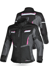 BELA - giacca donna Hurricane - Nero Fushia  Nero 3 IN 1 