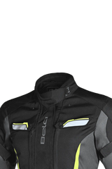 BELA - giacca donna Hurricane - Nero Giallo am- 3 IN 1 