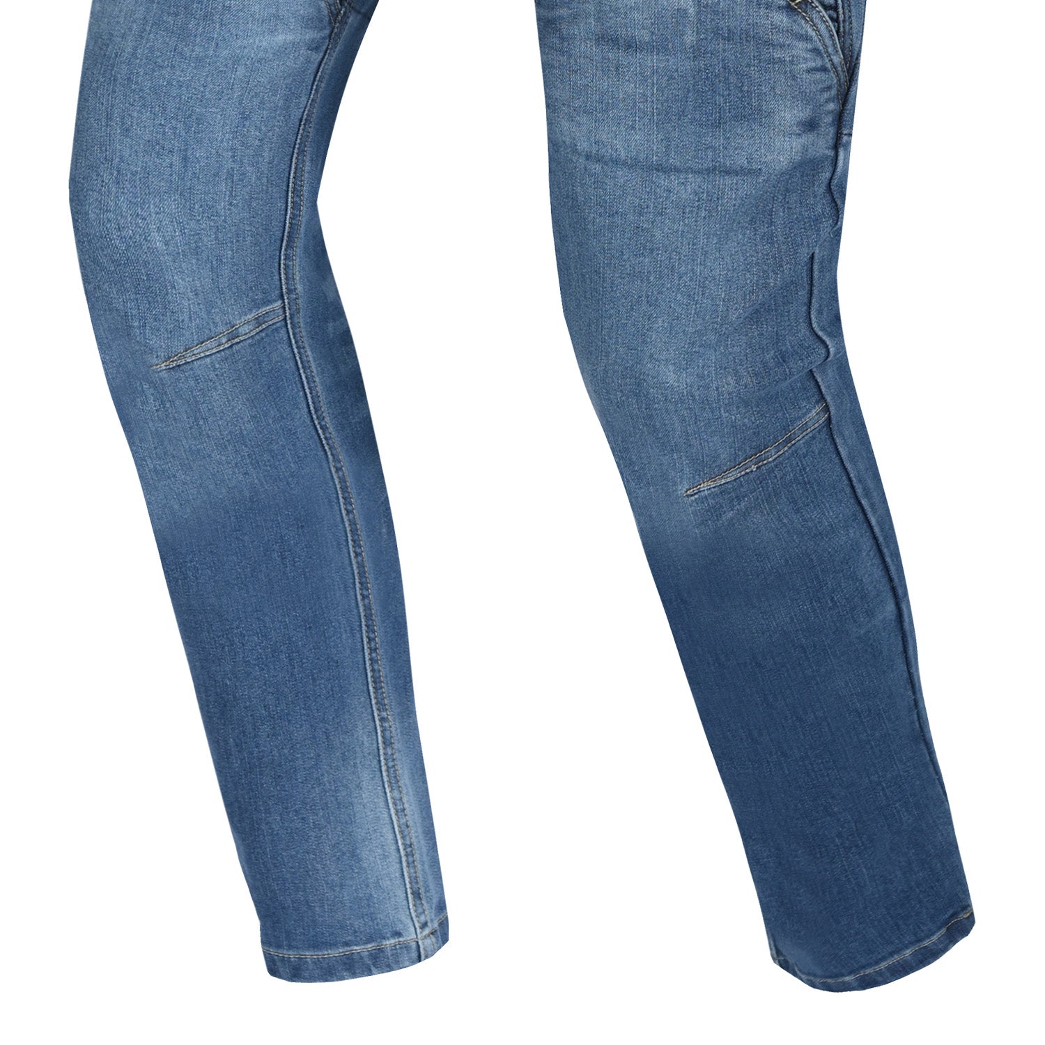 BELA BOSTON 32L JEANS DI MOTO UOMO BLU SPRAY 
