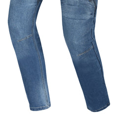 BELA BOSTON 32L JEANS DI MOTO UOMO BLU SPRAY 