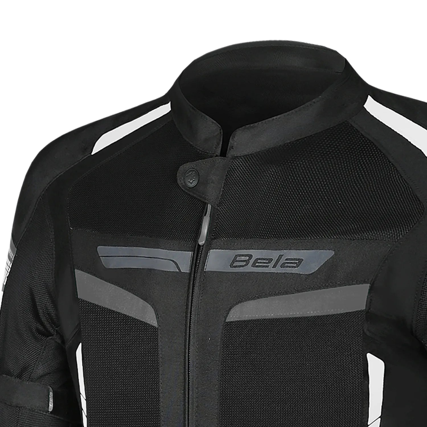 BELA SPRINTER GIACCA DI MOTO DUE STRATI IN TESSUTO UOMO NERO GRIGO 