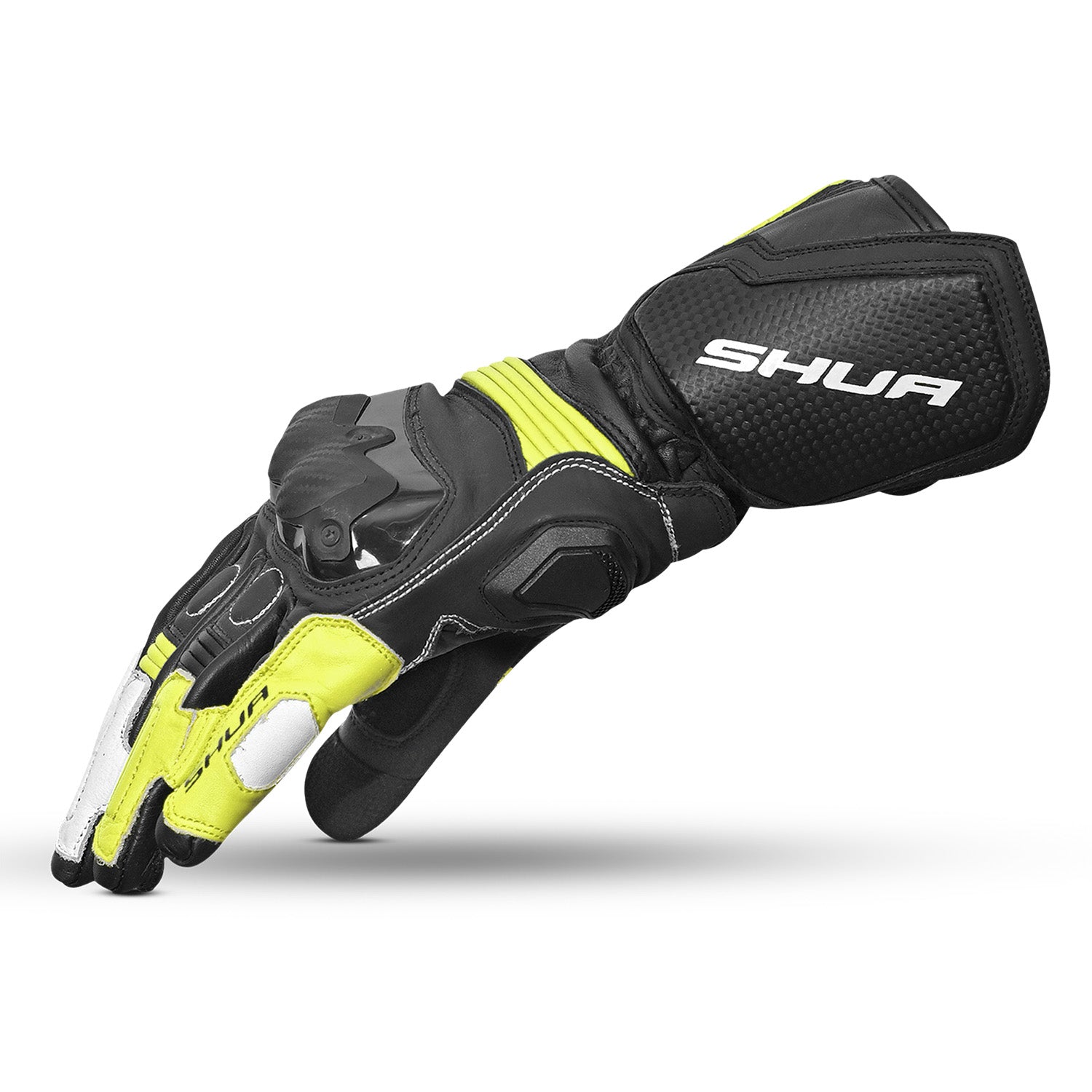 SHUA RANGER PRO GUANTES NEGRO BLANCO F,AMARILLO 