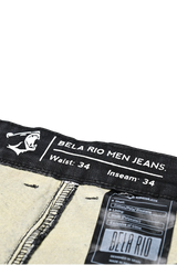 BELA - Pantalon Rio 32L Tie & DY Negro 