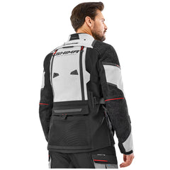 SHIMA TRACKER GIACCA DA MOTO TURISMO UOMO GRIGIO 