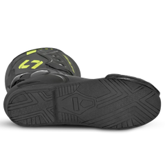 Shua Super Tech Stivali da moto da corsa Pista Nero Giallo 