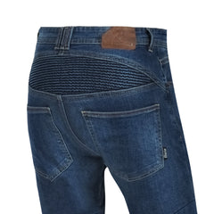 BELA BOSTON 32L JEANS DI MOTO UOMO SCURO BLU SPRAY 