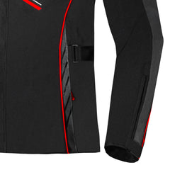 R-TECH KNIGHT RIDER LONG GIACCA TRE STRATI  NERO/ROSSO 