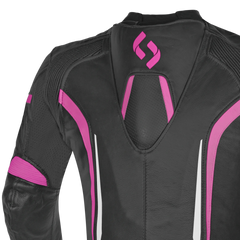 SHUA INFINITY CHAQUETA DE MUJER NEGRO FUCHSIA