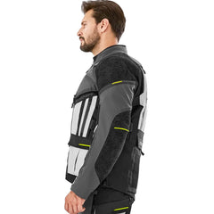 SHIMA TRACKER GIACCA DA MOTO TURISMO UOMO GRIGIO 