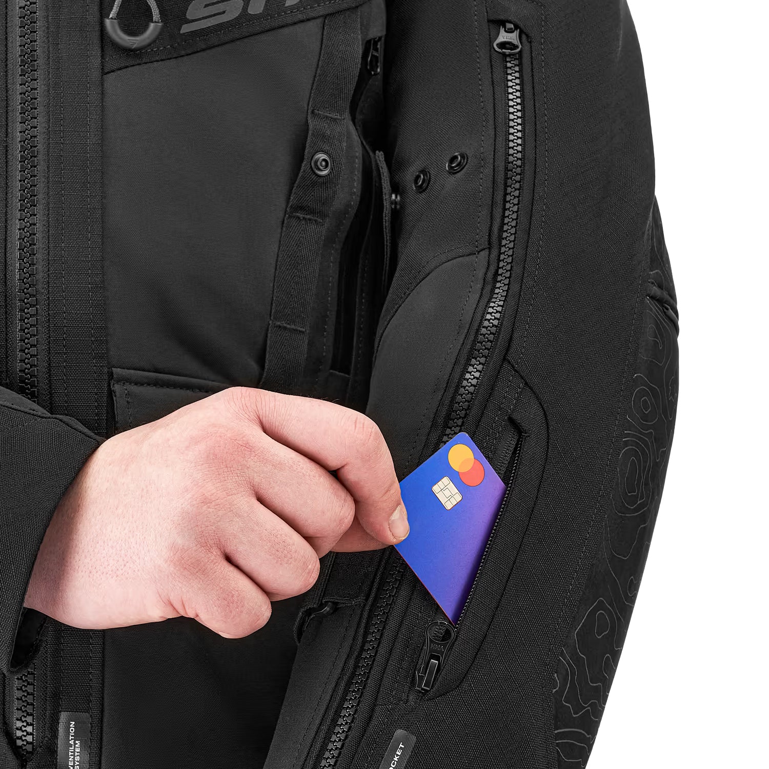 SHIMA TRACKER GIACCA DA MOTO TURISMO UOMO NERO 