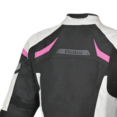 BELA HIGHLAND GIACCA DA MOTO DA DONNA GHIACCIO ROSA 