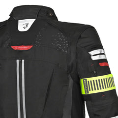 BELA CROSSROAD EXTREME WP GIACCA MOTO UOMO NERO ANTRACITE ROSSO 